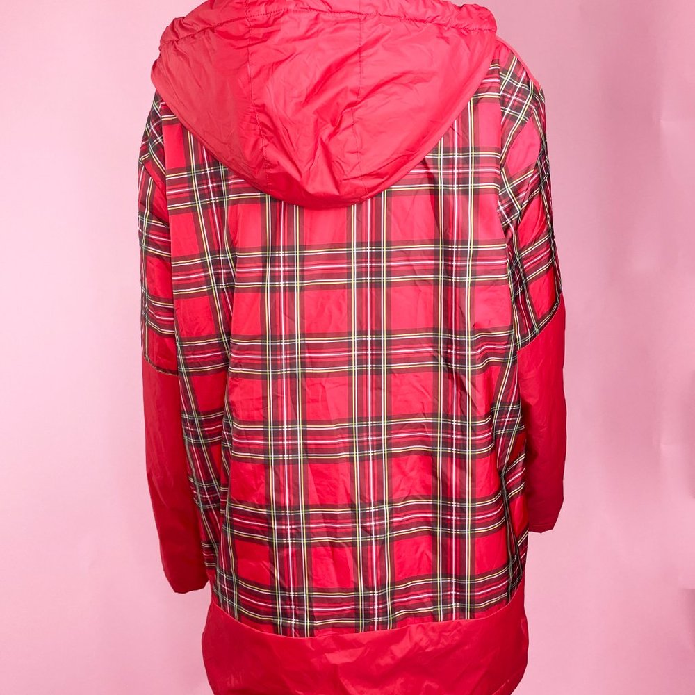 Ellesse Anorak With Embroidered Chest Logo In Check - Picture 5 of 6